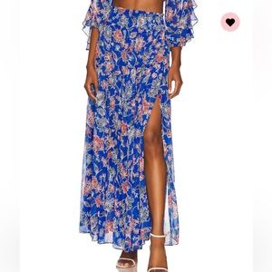 MISA Los Angeles Allesia Skirt in Sireneuse Floral